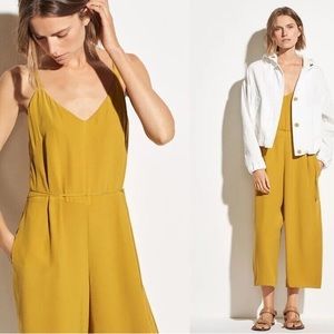 VINCE Yellow Jumpsuit Sz 2